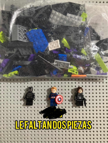 Lego A La Caza De Pantera Negra 76047