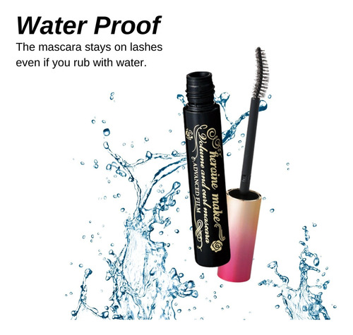 Set De Rímel Heroine Make Kissme, Voluminizador, Impermeable