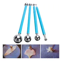 Comprar Bolillos Pack X4 Acero Estecas Arcilla Porcelana Fria