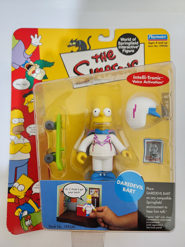 Figura Los Simpsons Playmates Series 8 Daredevil Bart