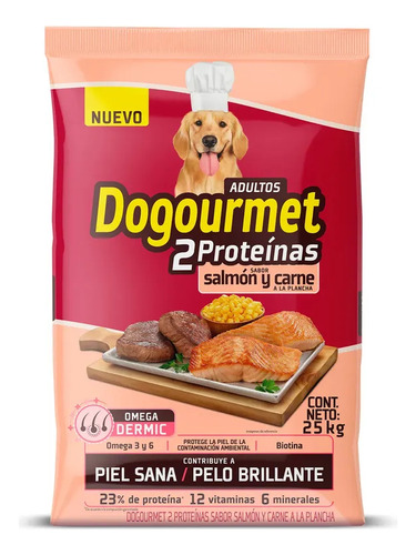 Dogourmet Salmón Y Carne 25kg