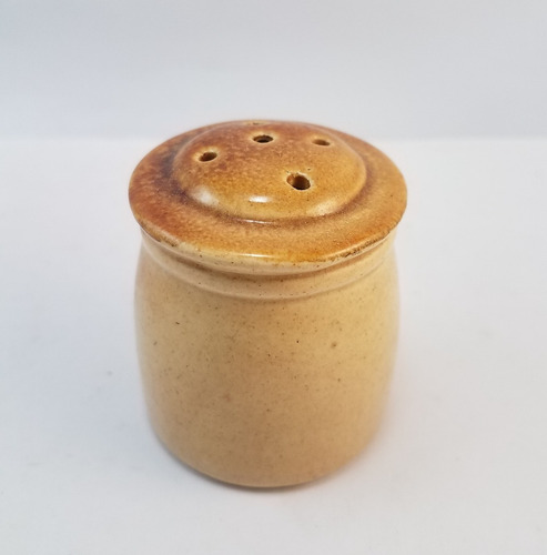 Salero Ceramica Clasico - Antiguo Vintage - 5,5 Cm (Usado)
