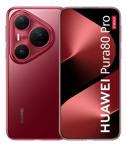 Celular Huawei Pura 80 Pro Smartphone 12Gb+512Gb Rojo
