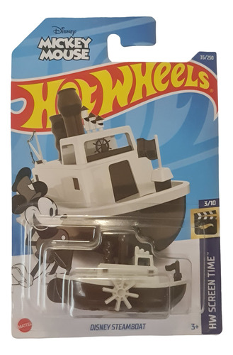 Hotwheels Mickey Mouse: Disney Steamboat 1:64