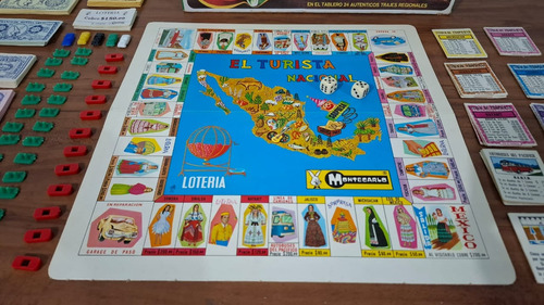Antiguo Juego De Turista Nacional Montecarlo (Usado)