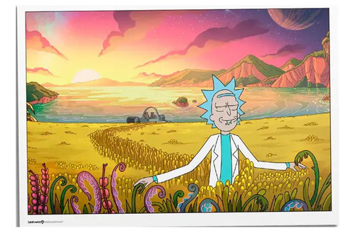 Poster Exclusivo  Rick & Morty:- Social Distancing