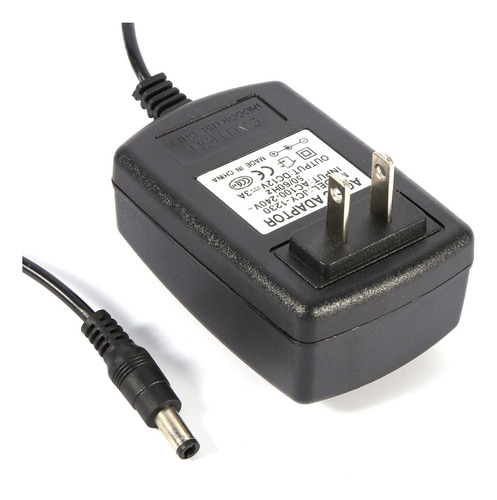 Ac A Dc 12v 3a Adaptador De Convertidor De Fuente De