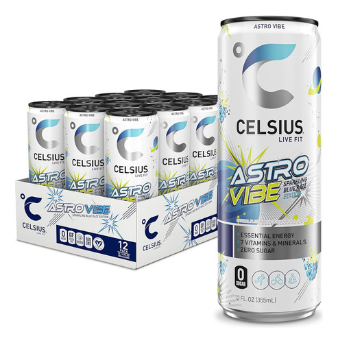 Bebidas Energizante Celsius Sparkling As - Ml