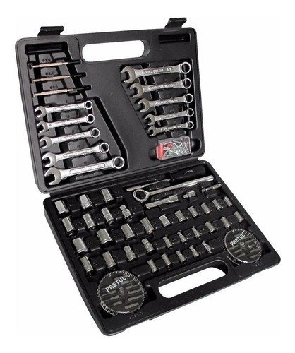 Set Juego Kit 100 Piezas Tubos Llaves Accesorios Pretul Rex