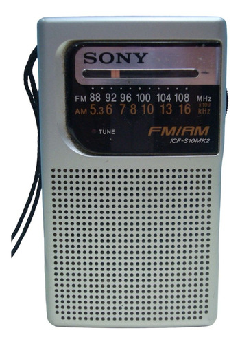 Radio Portatil Sony Am/fm Isf-s10mk2 Impecable! No Envio