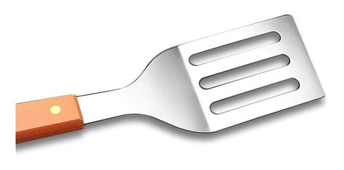 Imagen 7 de 10 de Set 18 Piezas Para Parrilladas Asador Bbq Utencilios Estuche