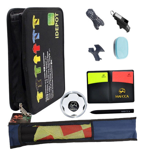 Bolsa De Accesorios Para Árbitro De Fútbol, Juego De