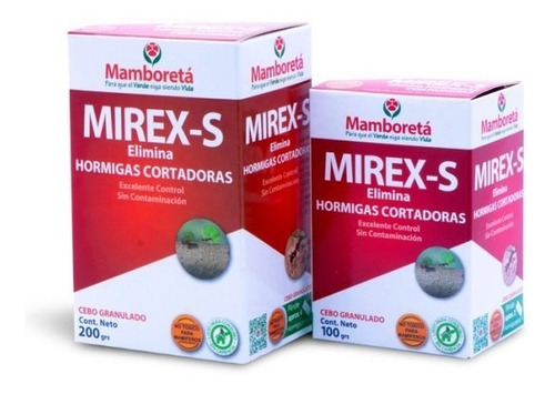 -mamboretá Mirex S Cebo Mata Hormiga  500gr