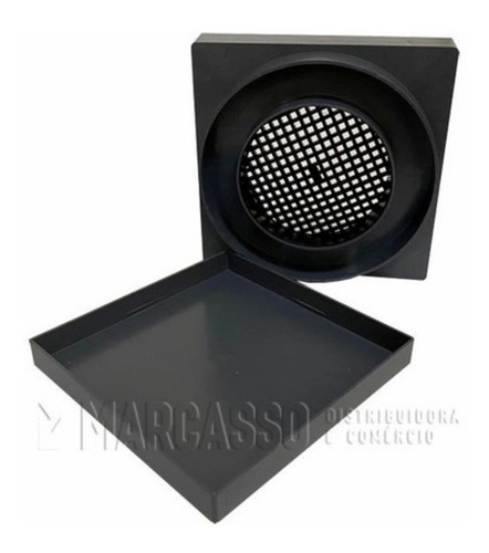 Ralo 15x15 Invisível Oculto Anti Inseto Inteligente Sifonado