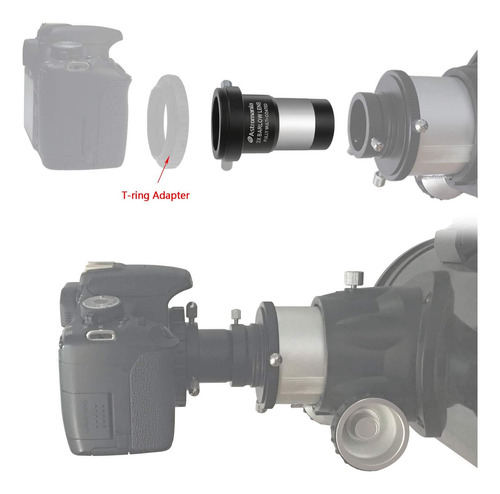 Astromania 1.25 3x Short Focus Barlow Lens For Telescope Ey
