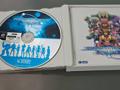 Phantasy Star Online Juego Original Japones Sega Dreamcast (Usado)