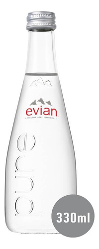 Água Mineral Evian sem Gás 330ml