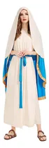 Comprar A- Disfraz De La Madre De Jesús, Vestimenta De La Santa Madre, Disfraces De María Para Desfile De Navidad, Disfraz De Pastor Delicado, Vestido De