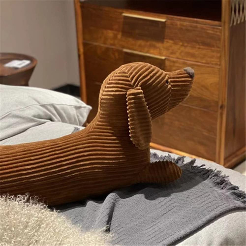 Cojín De Peluche Kowaka Dachshund Dog Para Niños, 110 Cm