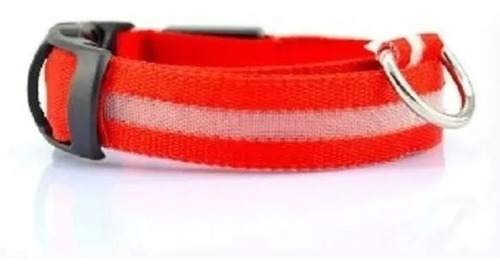 Collar Reflectivo Perro Mascotas Luz Led 3 Efectos