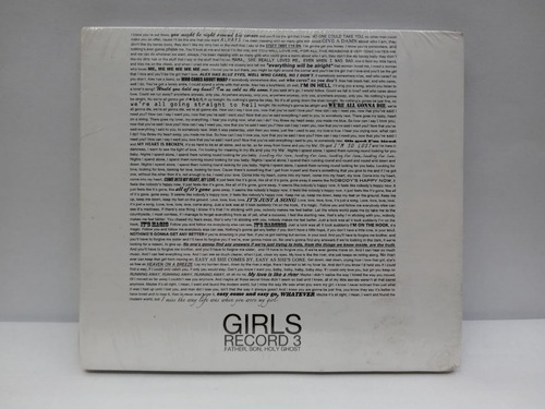 Girls  Father, Son, Holy Ghost Cd- Nuevo, Sellado Digipack