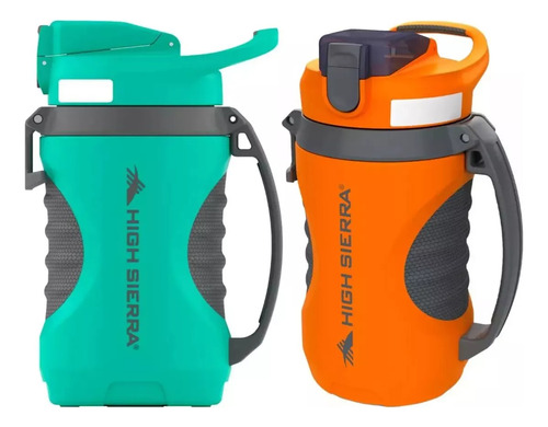 2 Thermos Deportivos Highsierra 1.9 L Conserva El Frio 10hrs