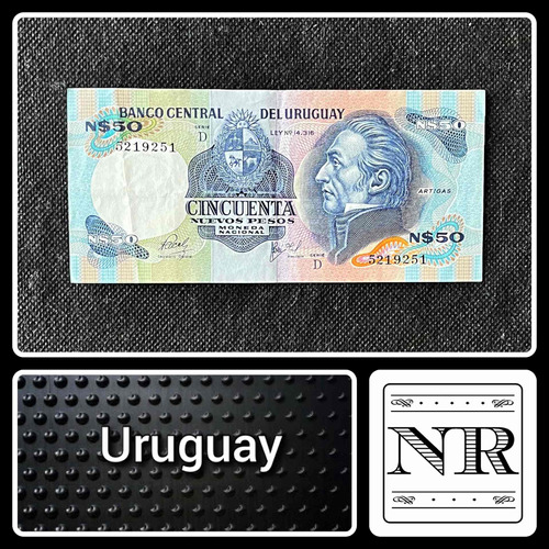 Uruguay - 50 Nuevos Pesos - Año 1982 - P #61 C