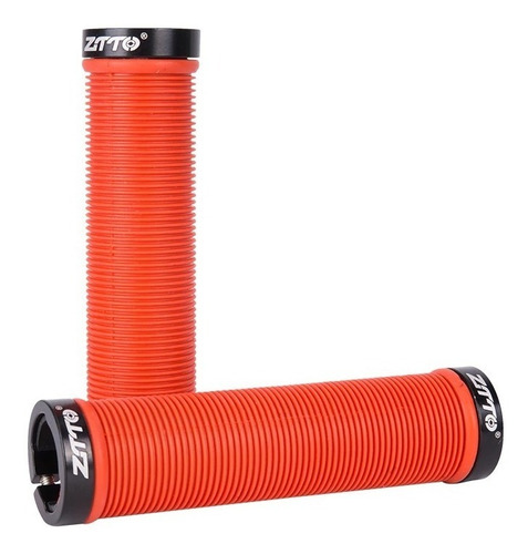 Puños De Bicicleta Ztto Ag15 Silicona C/bloqueo Lacusports