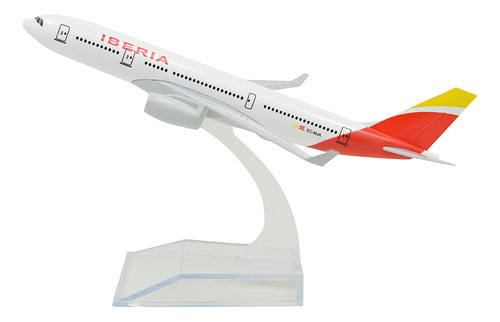 Tm 1:400 16cm Airbus A330 Iberia Airlines Modelo De Avi...