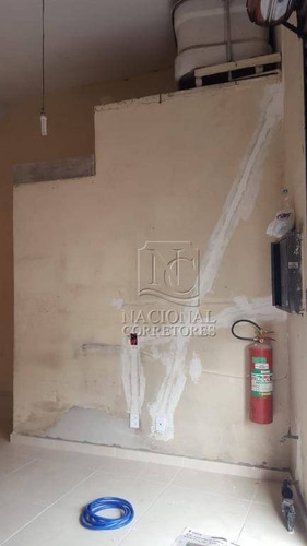 Salão Para Alugar, 42 M² Por R$ 1.700,00/mês - Vila Alto De Santo André - Santo André/sp - Sl0861