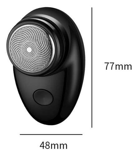 6 Mini Afeitadora Eléctrica Para Hombres, Depilación