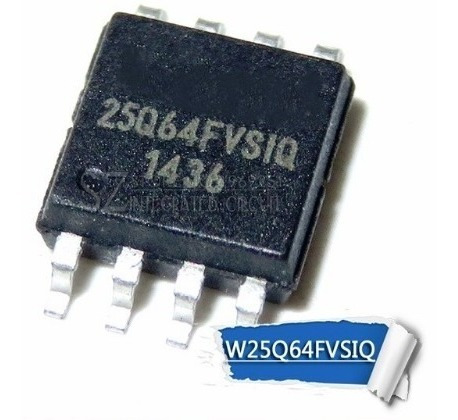 Imagem 2 de 7 de 25q64fvsig 25q64 W25q64 Winbond Memória Bios 3.3v Virgem