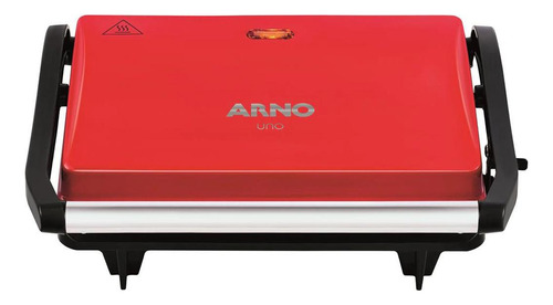 Grill Elétrico Arno Uno Compacto 760w - Vermelho
