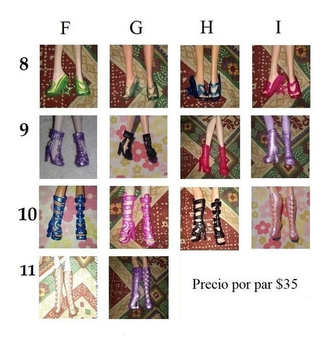 Zapatos Para Muñecas Monster High, Ever After