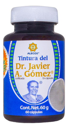 Tintura De Yerbas Alecos Capsulas®, 1 Fco 60 Cáps. Original.