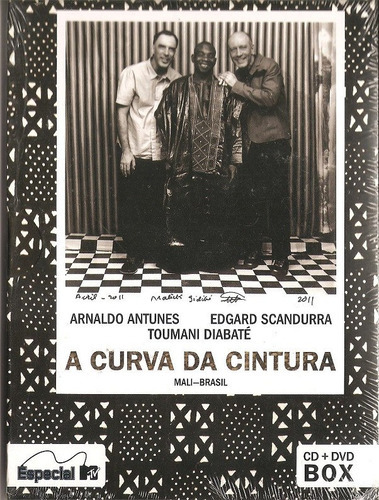 Dvd + Cd Arnaldo Antunes Edgard Scandurra Toumani Diabate