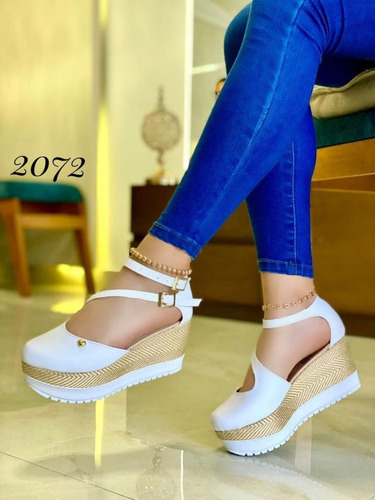 Imagen 6 de 8 de Sandalias Sueco Yuten Plataforma Canasta Moda Colombiana