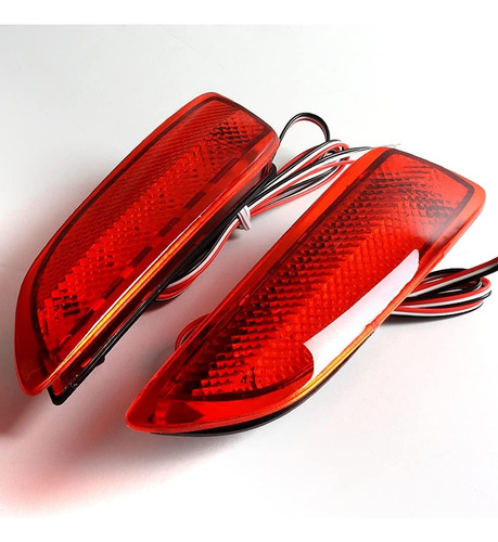 Micas Led Reflectoras Parachoque Trasero Corolla 2011 - 2013