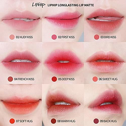 Tinte Mate Labial Liphip De Larga Duración, ***** Fl Oz, Cál