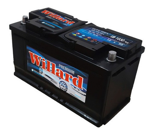 Bateria Willard Heavy Duty Ag + Derecha Medida 353/176/190 1