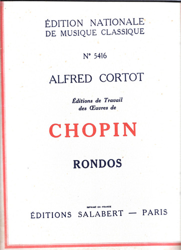 Chopin - Rondos (Usado)