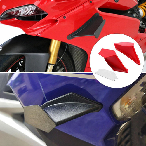 1 Par De Alerones De Motocicleta, Deflectores De Aire