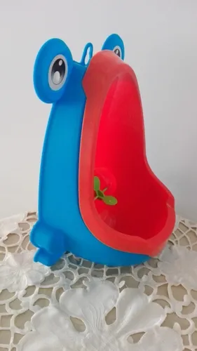 Orinal Portátil En Caja X 1 Bebe Niño Inodoro Rana Verde