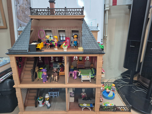 Playmobil Casa 70891 Vitoriana Totalmente Mobiliada 50 70891 (Usado)