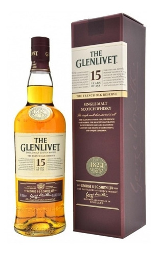 Whisky The Glenlivet 15 Años 750 Ml