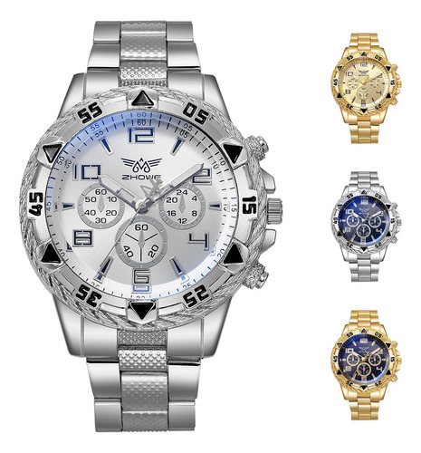 Nuevo Reloj De Hombre De Acero Inoxidable En 4 Colores