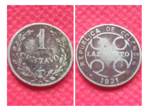 1 Centavo Lazareto. 1921