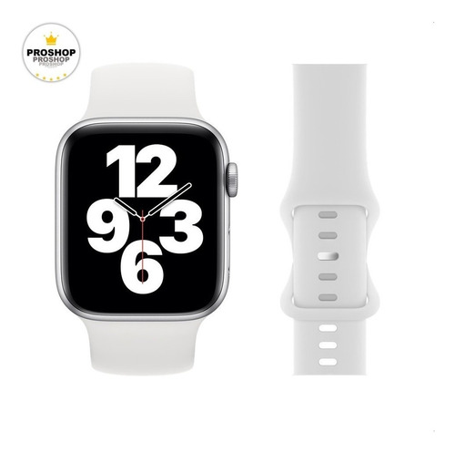 Malla Correa Silicona Para Apple Watch 38 40 41 42 44 45 49