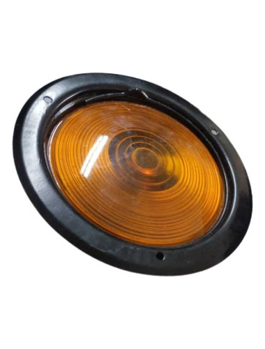 Faro De Cruce Para Empotrar Ivica F 141 Aro D Goma Ambar
