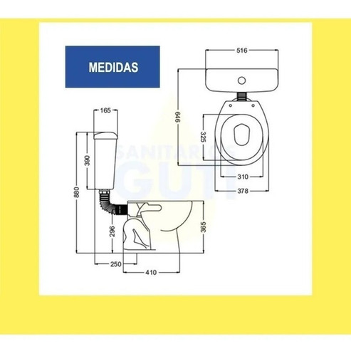 Baño Completo Vanitory Grifería Sanitarios Ferrum Env Gratis